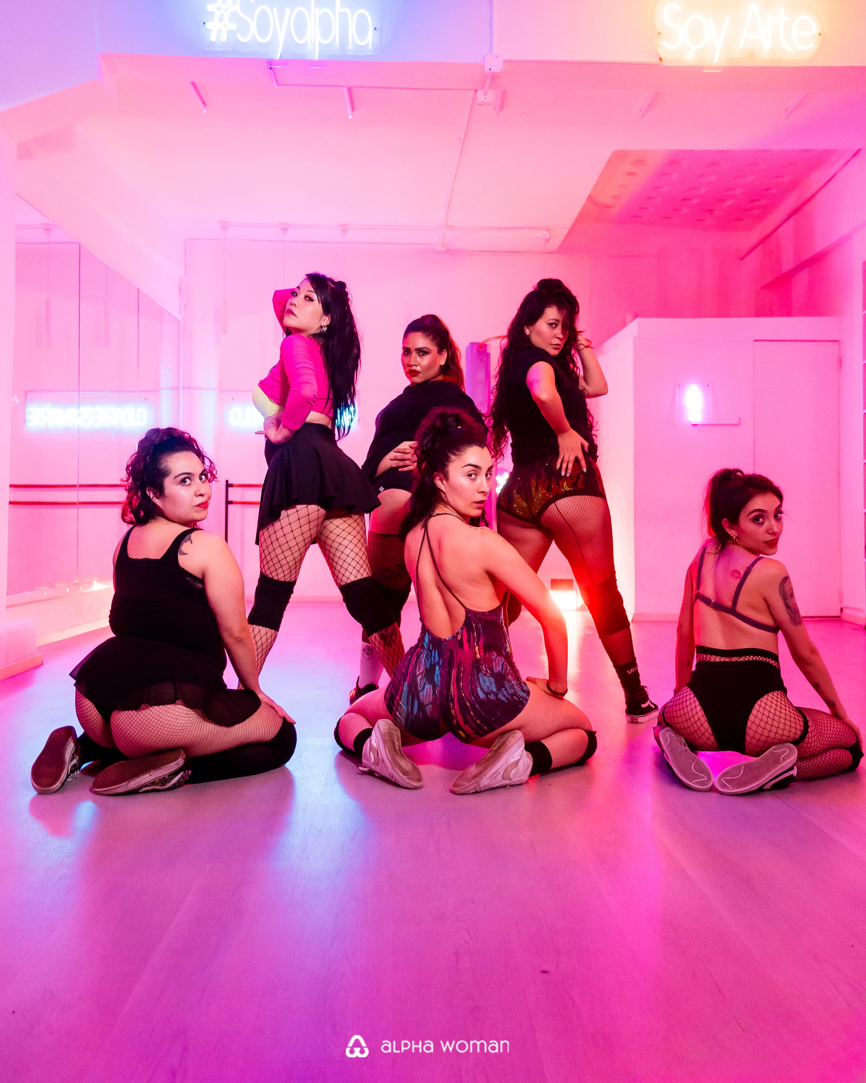 Alpha Woman en rosa